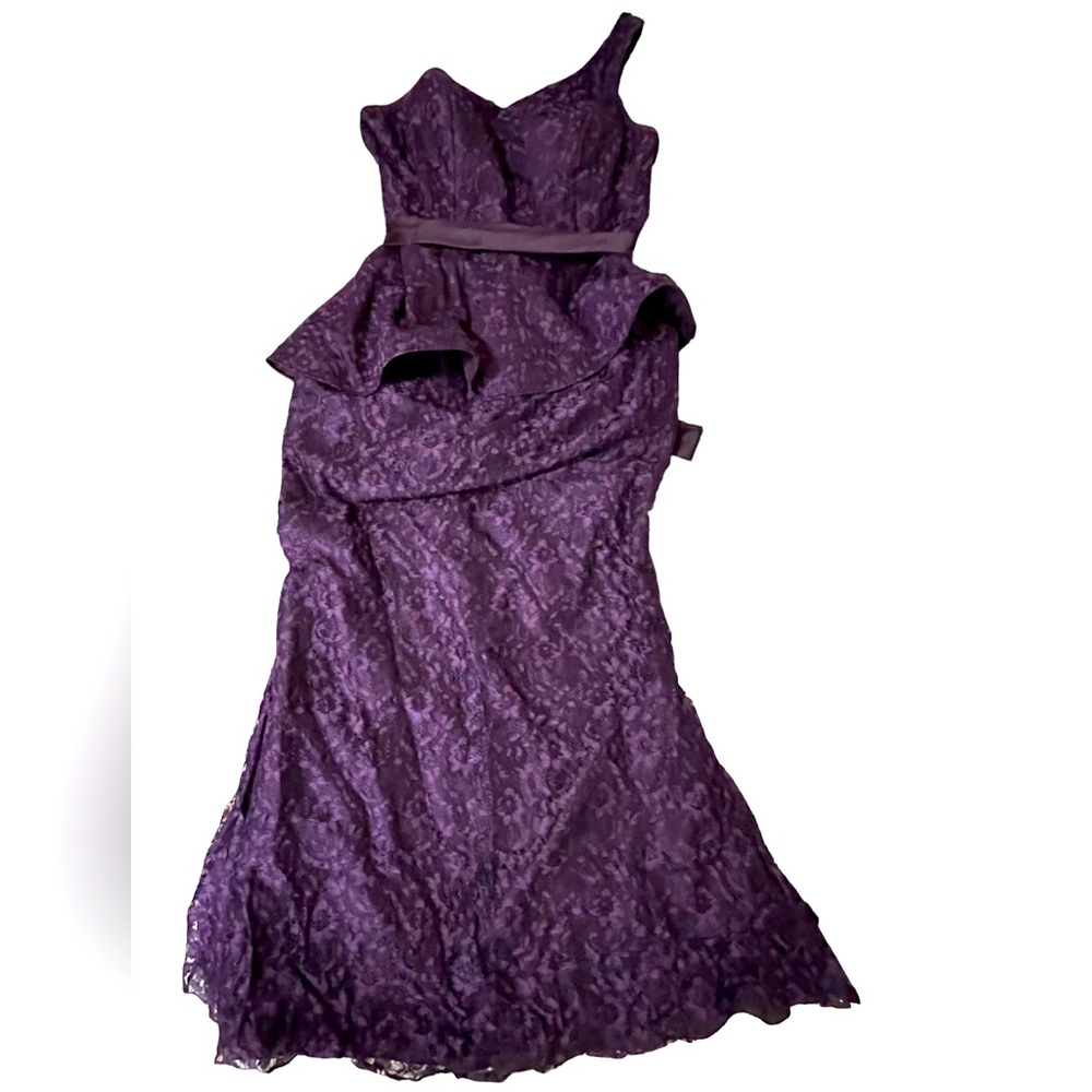⭐️ Purple Bridesmaid Dress Size 16